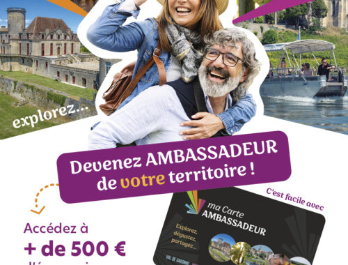 « Ma carte ambassadeur » est arrivée !