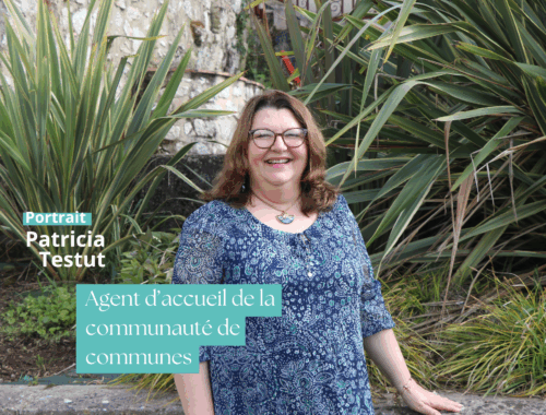 Patricia Testut, agent d’accueil de la communauté de communes